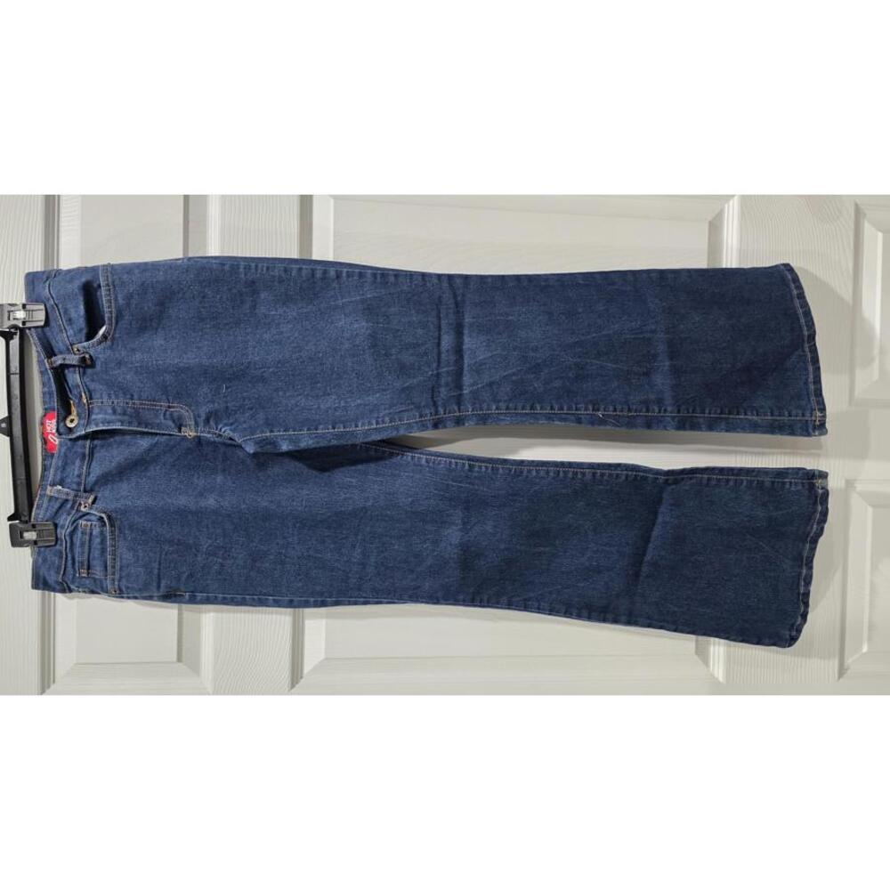 Hot Kiss Classic Blue Denim Jeans - Flared Fun!
